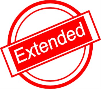 Extension of the deadline for submitting articles (Firm Deadline)